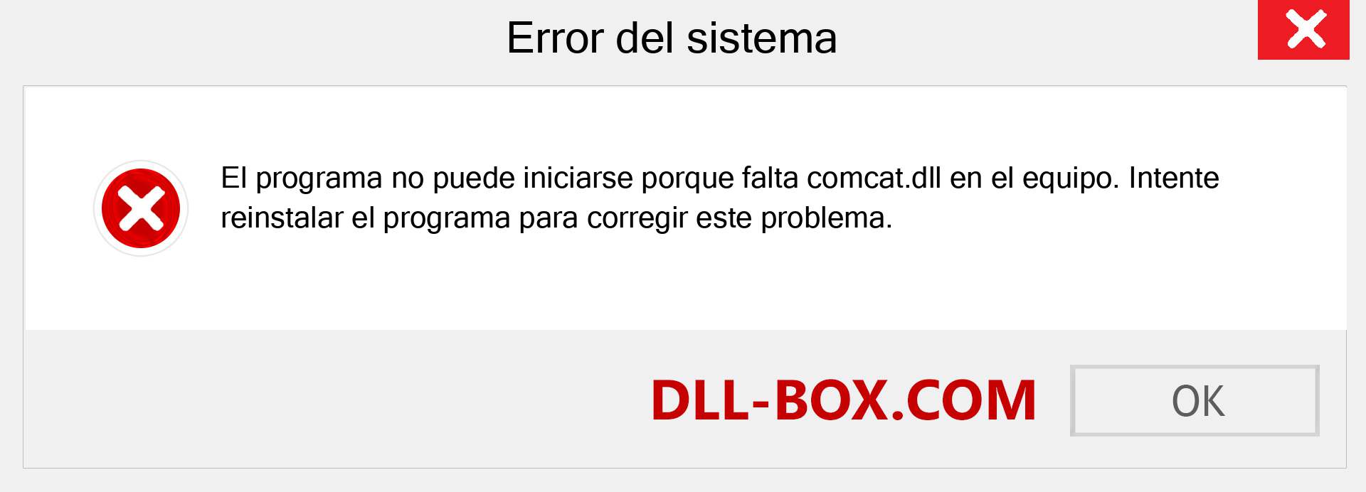 ¿Falta el archivo comcat.dll ?. Descargar para Windows 7, 8, 10 - Corregir comcat dll Missing Error en Windows, fotos, imágenes